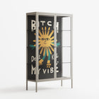 Bitch Don't Kill My Vibe - Cabinet - Aley Wild - Pebble - Clear glass