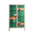 Cheers Girls - Cabinet - Raissa Oltmanns - Pebble - Clear glass