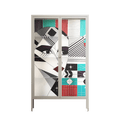 The Dessolution - Cabinet - Mathilda Kienast - Pebble - Clear glass