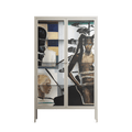 Dreaming With Open Eyes - Cabinet - Sophie Goudman-Peachey - Pebble - Clear glass