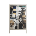 Dreaming With Open Eyes - Cabinet - Sophie Goudman-Peachey - Pebble - Clear glass
