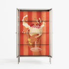 Drink And Cherries - Cabinet - Raissa Oltmanns - Pebble - Clear glass
