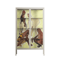 Can You Face It - Cabinet - Sophie Goudman-Peachey - Pebble - Clear glass