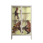 Can You Face It - Cabinet - Sophie Goudman-Peachey - Pebble - Clear glass