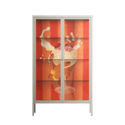 Drink And Cherries - Cabinet - Raissa Oltmanns - Pebble - Clear glass
