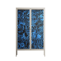 The Blue Line - Cabinet - Craig Watkins - Pebble - Clear glass