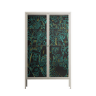 The Green Line - Cabinet - Craig Watkins - Pebble - Clear glass