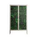 Wottosque Green - Cabinet - Craig Watkins - Pebble - Clear glass