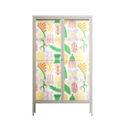 Shapes Cream - Cabinet - Lydia Greaves - Pebble - Clear glass
