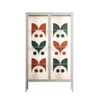 Curious Creatures - Cabinet - Ethan Fender - Pebble - Clear glass