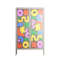 Fun Shapes - Cabinet - Sandra Hutter - Pebble - Overlay Glass