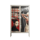 Where We Belong - Cabinet - Sophie Goudman-Peachey - Pebble - Clear glass