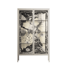 Oberon and Elgar - Cabinet - Naia Escribano - Pebble - Clear glass