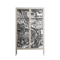 Flight Of Fancy 3 - Cabinet - Diana Catchpole - Pebble - Clear glass