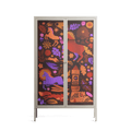 The Secret Herb Garden In The Forest 2 - Cabinet - Nick Liefhebber - Pebble - Clear glass