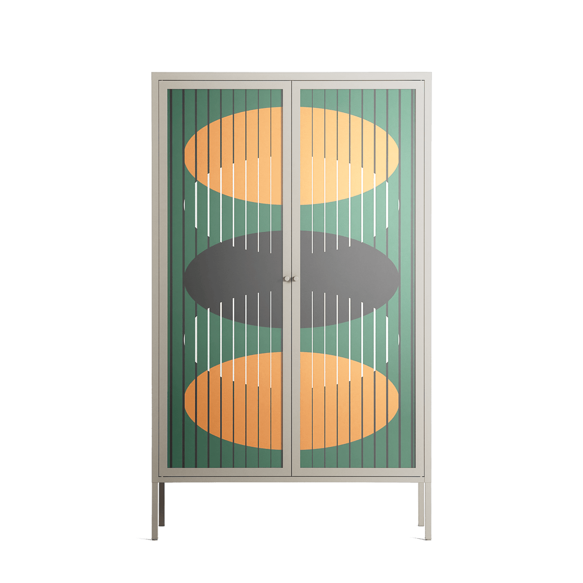 Soul Split - Cabinet - Oluwaseyi Samuel Adebayo - Pebble - Overlay Glass