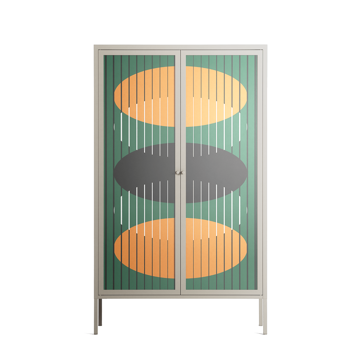 Soul Split - Cabinet - Oluwaseyi Samuel Adebayo - Pebble - Overlay Glass