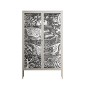 Flight Of Fancy - Cabinet - Diana Catchpole - Pebble - Clear glass