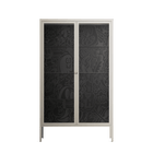 The Single Color - Cabinet - Craig Watkins - Pebble - Clear glass
