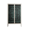 Optical Delusion - Cabinet - Craig Watkins - Pebble - Clear glass