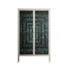 Optical Delusion - Cabinet - Craig Watkins - Pebble - Clear glass