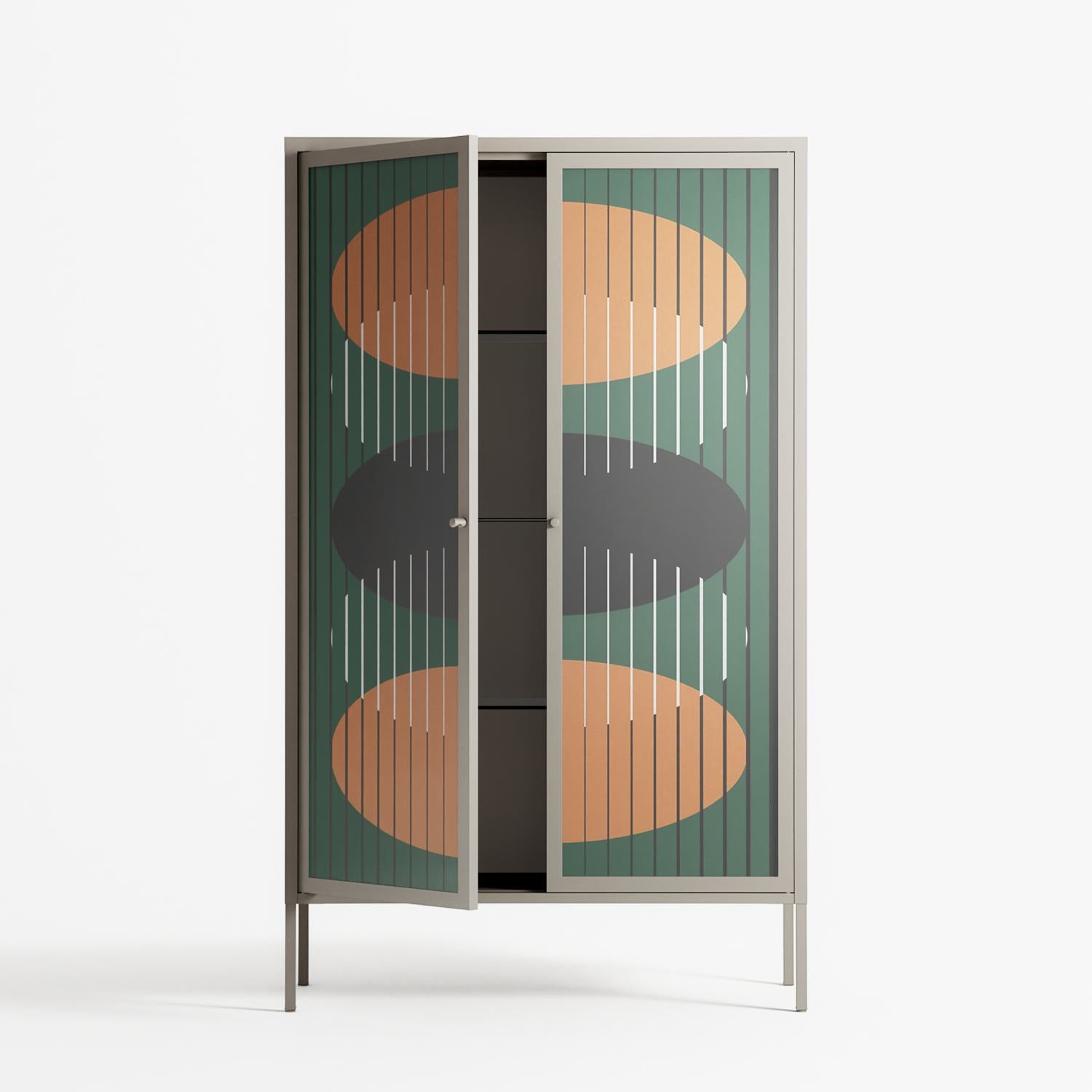 Soul Split - Cabinet - Oluwaseyi Samuel Adebayo - Pebble - Overlay Glass