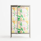 Shapes Cream - Cabinet - Lydia Greaves - Pebble - Clear glass