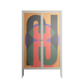 JJ - Cabinet - Oluwaseyi Samuel Adebayo - Pebble - Overlay Glass