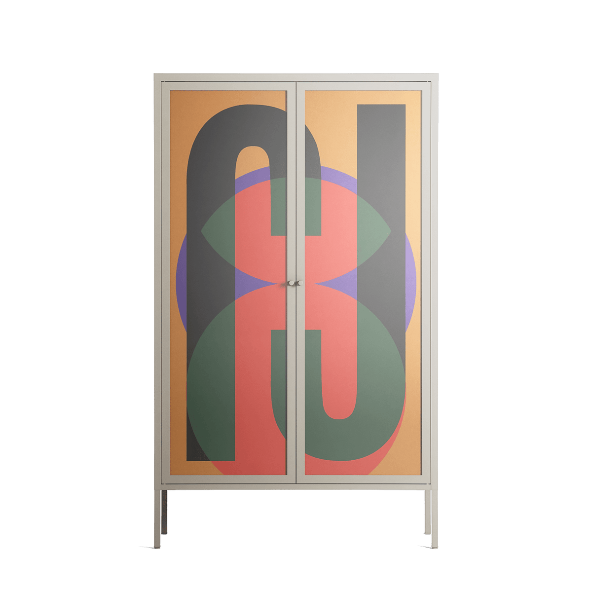 JJ - Cabinet - Oluwaseyi Samuel Adebayo - Pebble - Overlay Glass