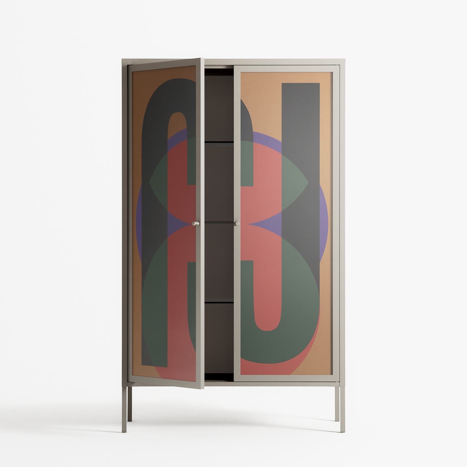 JJ - Cabinet - Oluwaseyi Samuel Adebayo - Pebble - Overlay Glass