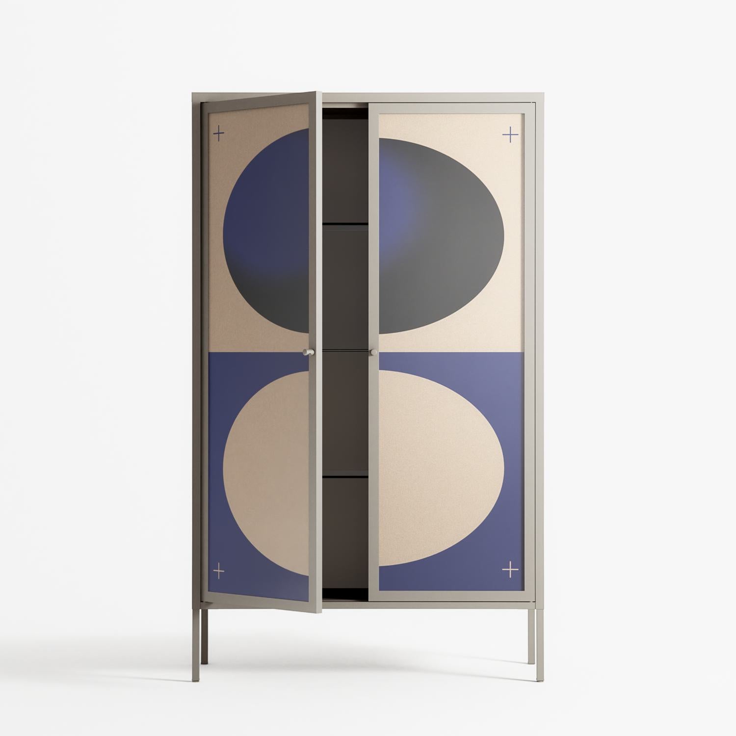 Entrance - Cabinet - Oluwaseyi Samuel Adebayo - Pebble - Overlay Glass