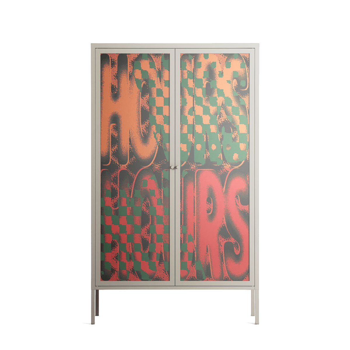 Hours - Cabinet - Oluwaseyi Samuel Adebayo - Pebble - Overlay Glass