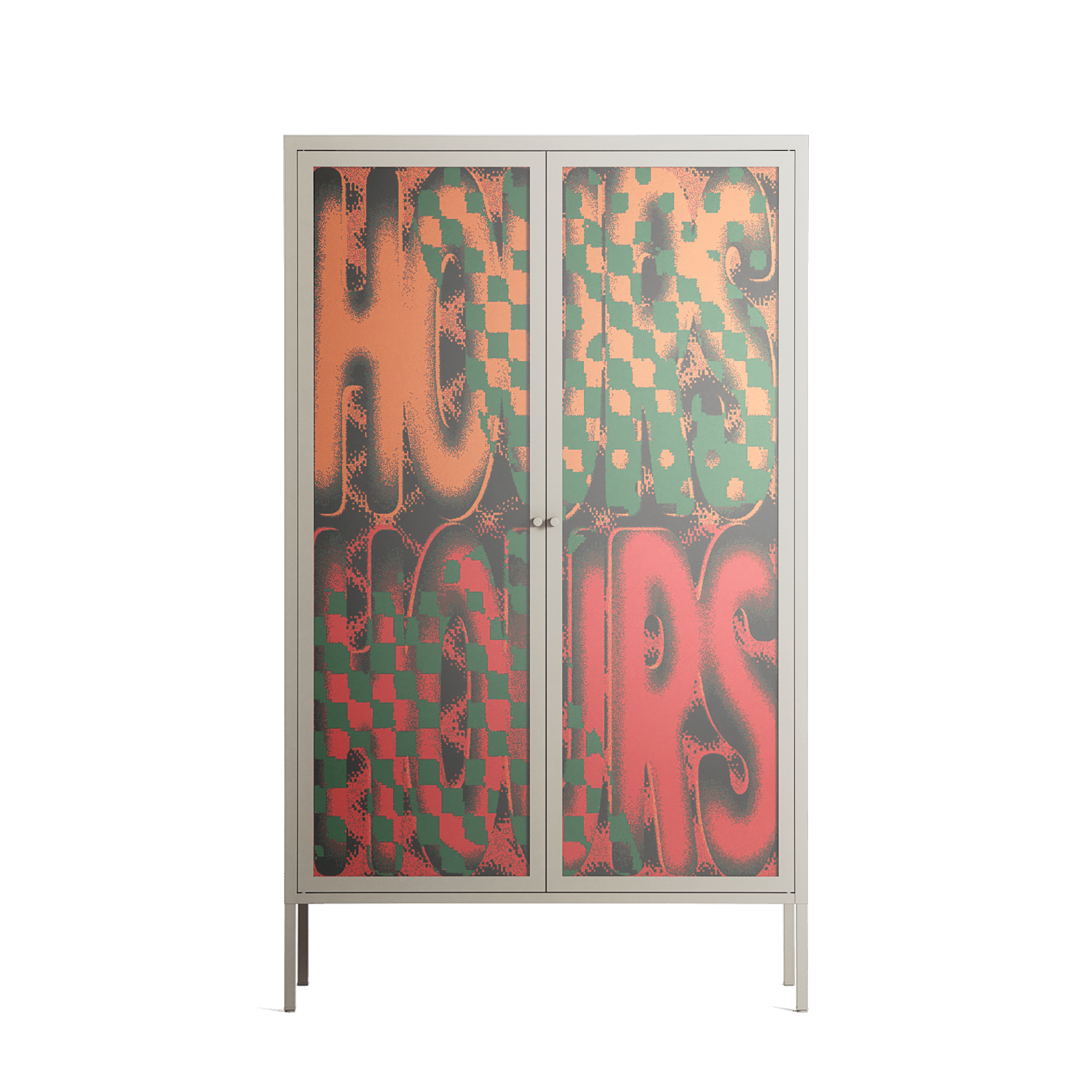 Hours - Cabinet - Oluwaseyi Samuel Adebayo - Pebble - Overlay Glass