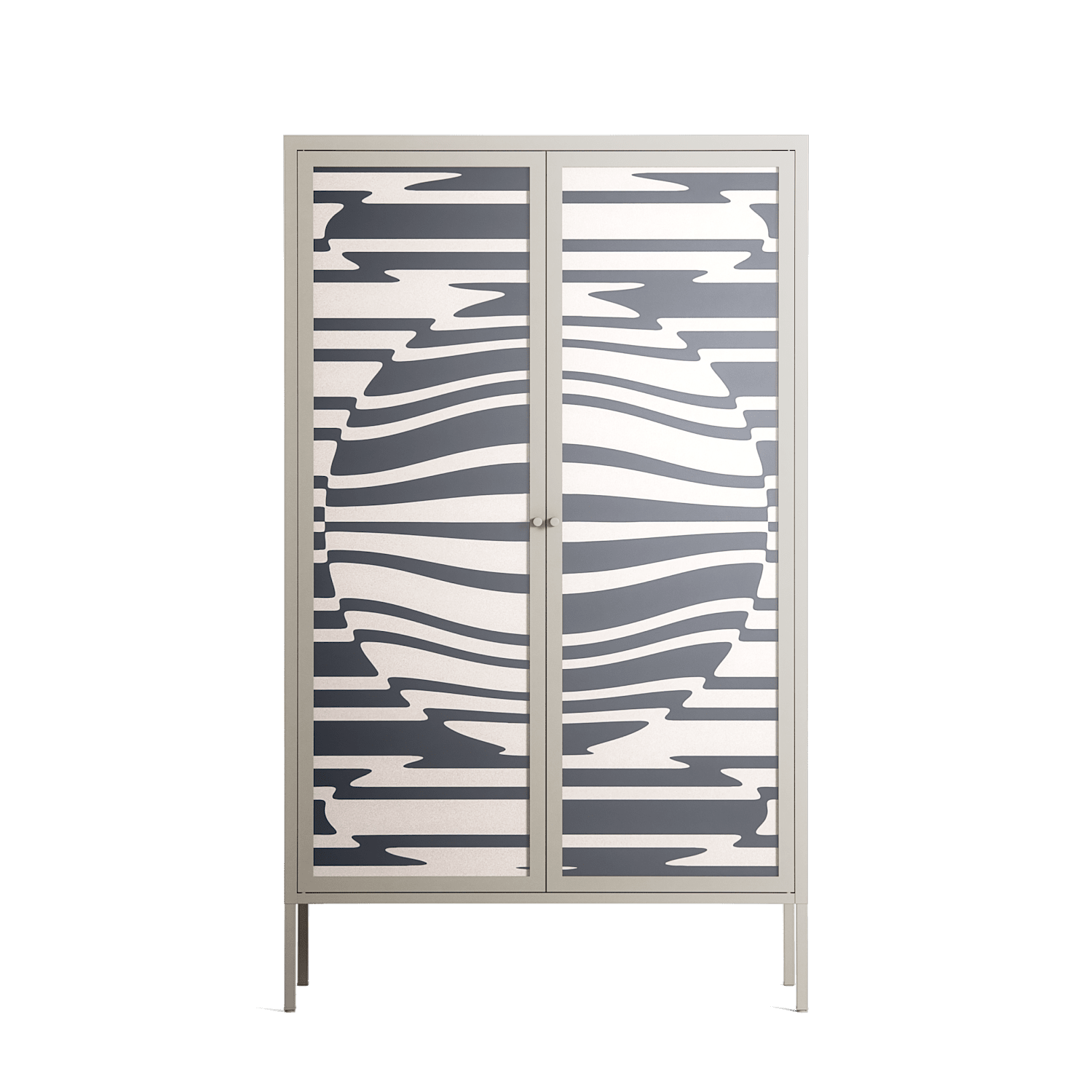Wave Lens - Cabinet - Oluwaseyi Samuel Adebayo - Pebble - Overlay Glass