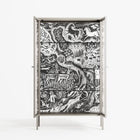 Flight Of Fancy 3 - Cabinet - Diana Catchpole - Pebble - Clear glass