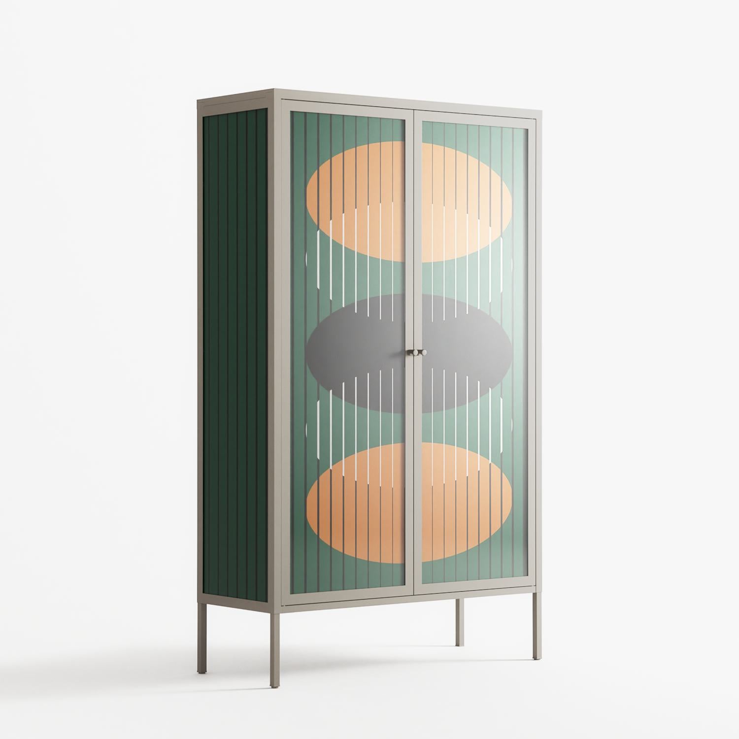 Soul Split - Cabinet - Oluwaseyi Samuel Adebayo - Pebble - Overlay Glass