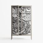 Flight Of Fancy 3 - Cabinet - Diana Catchpole - Pebble - Clear glass