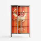 Drink And Cherries - Cabinet - Raissa Oltmanns - Pebble - Clear glass