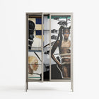 Dreaming With Open Eyes - Cabinet - Sophie Goudman-Peachey - Pebble - Clear glass