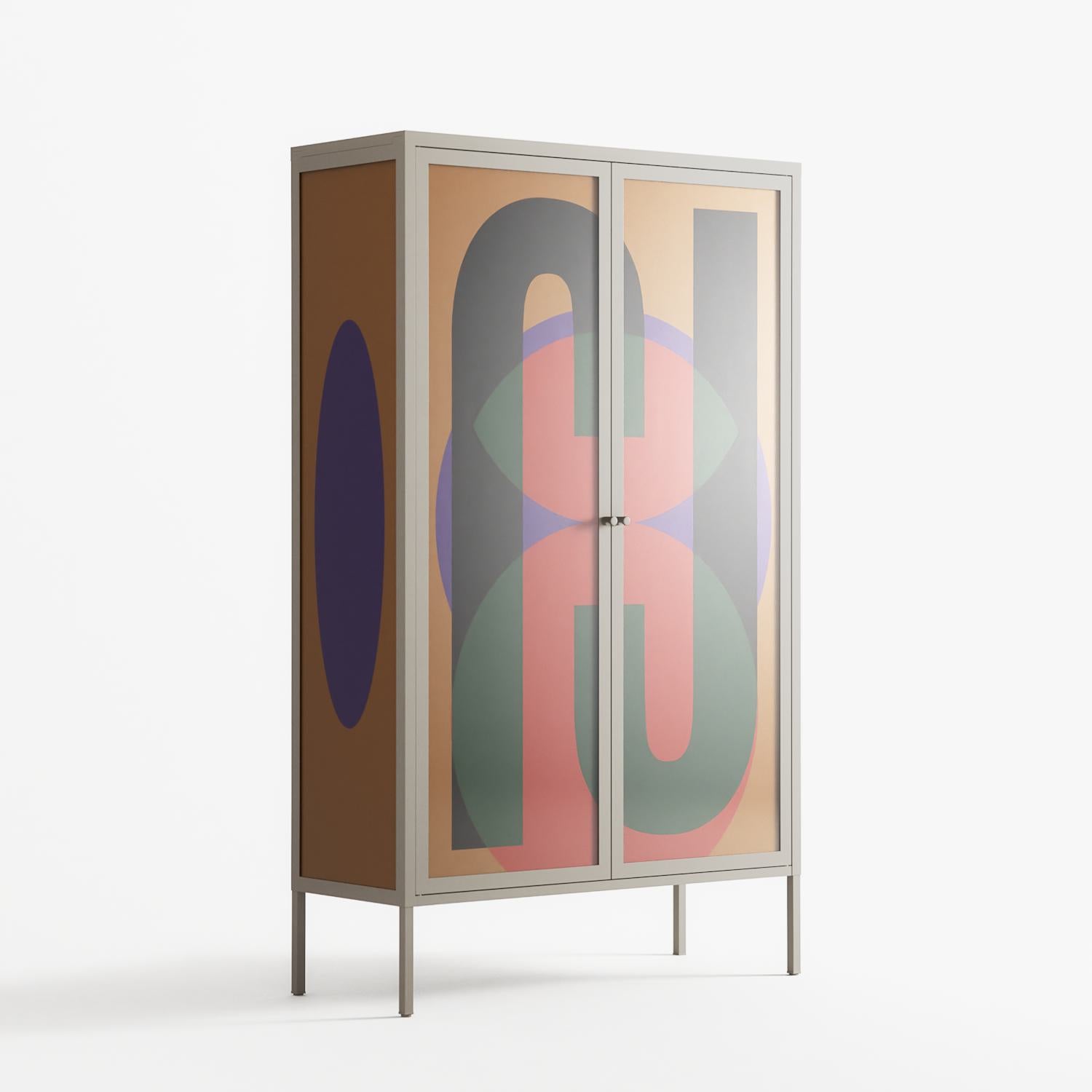 JJ - Cabinet - Oluwaseyi Samuel Adebayo - Pebble - Overlay Glass