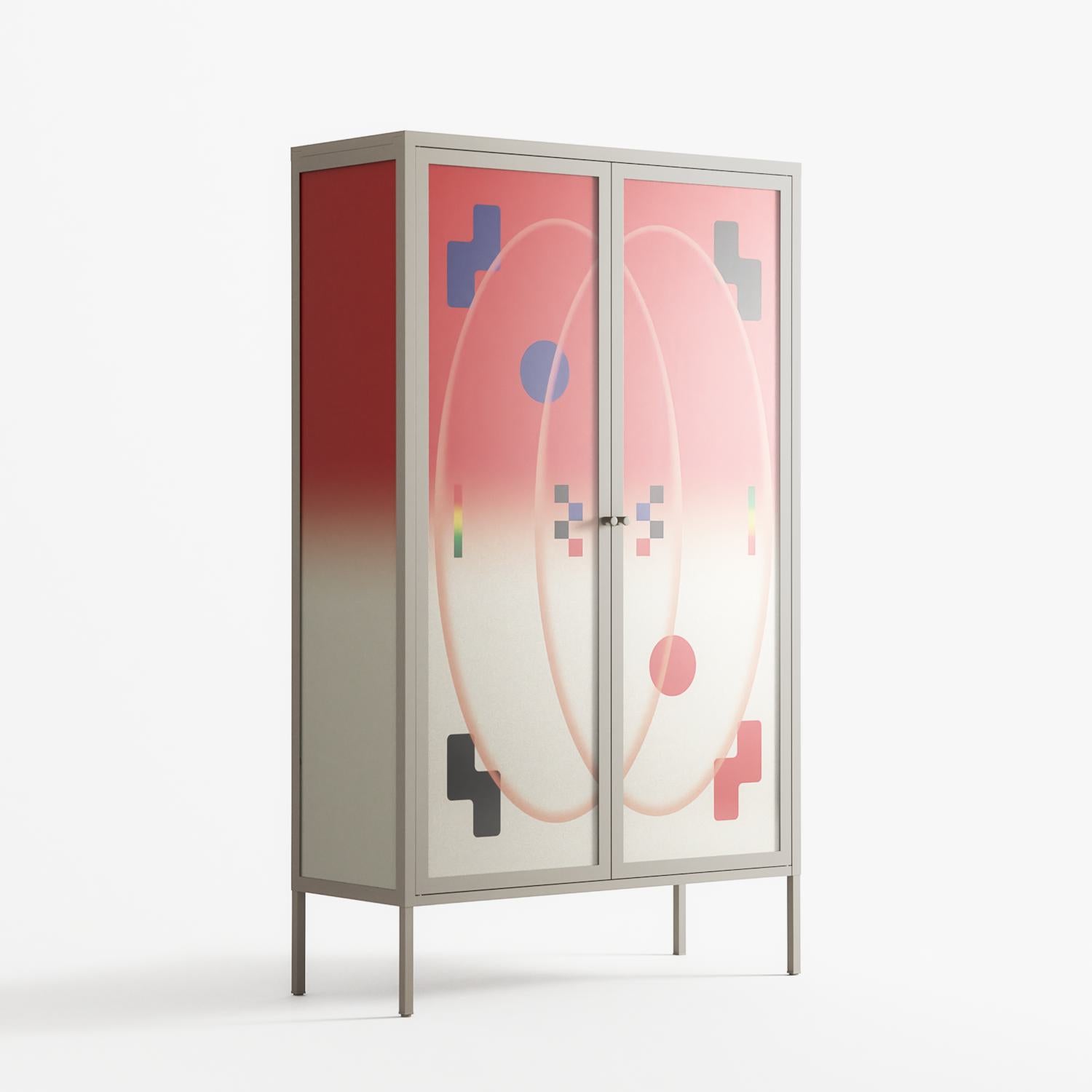 Parallel Mirage - Cabinet - Oluwaseyi Samuel Adebayo  - Pebble - Overlay Glass