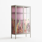 Abstract Flower Garden - Cabinet - Raissa Oltmanns - Pebble - Overlay Glass