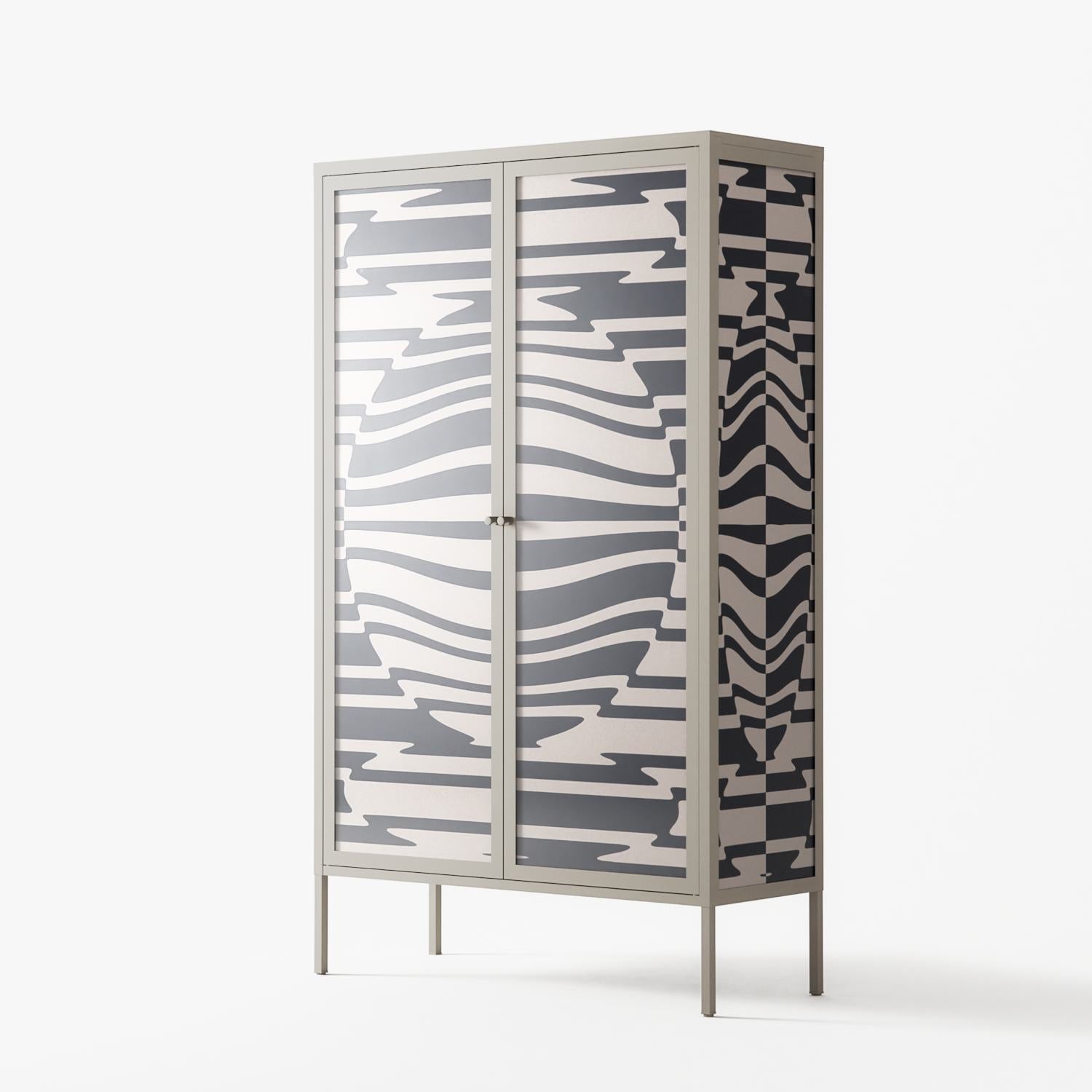 Wave Lens - Cabinet - Oluwaseyi Samuel Adebayo - Pebble - Overlay Glass