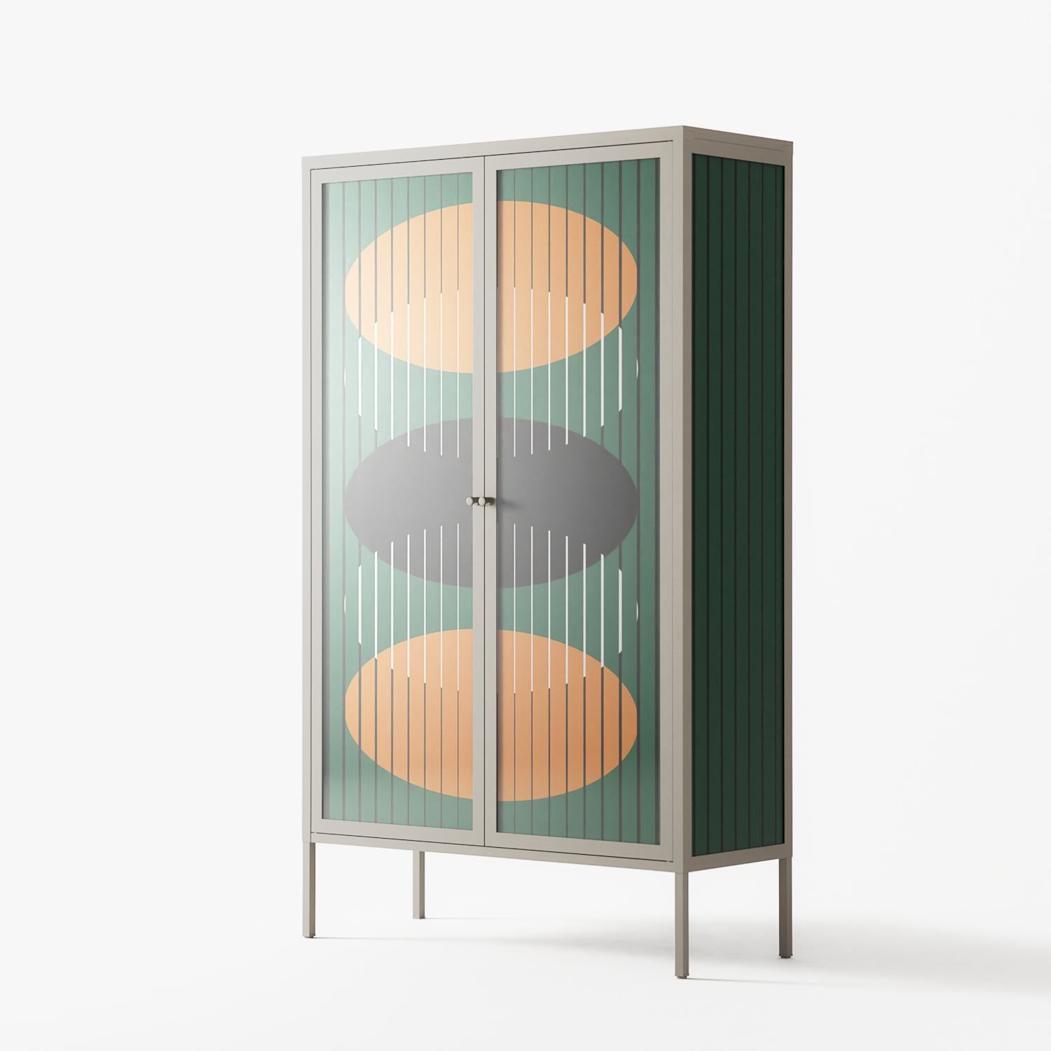 Soul Split - Cabinet - Oluwaseyi Samuel Adebayo - Pebble - Overlay Glass
