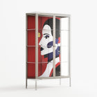 Unseen In Plain Sight - Cabinet - Mathilda Kienast - Pebble - Clear glass