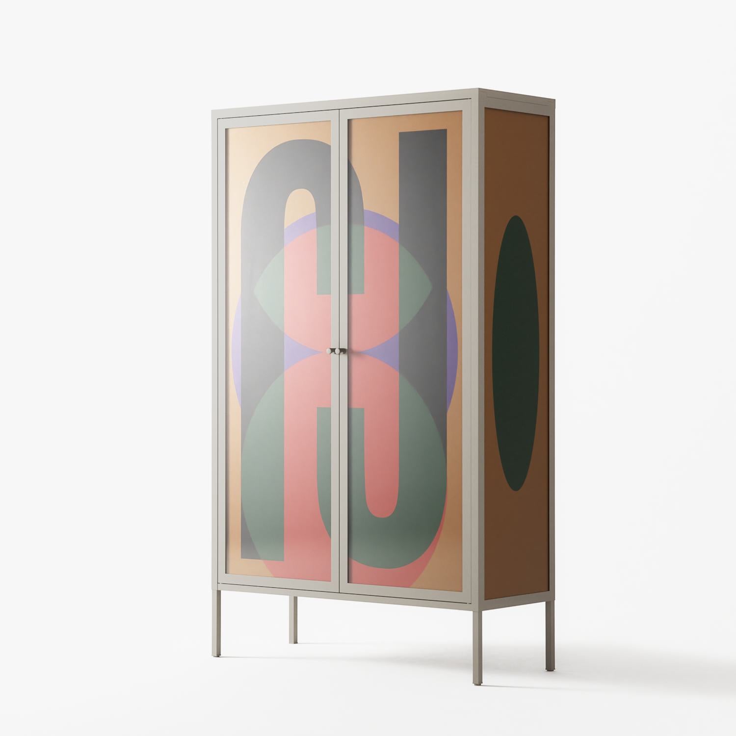 JJ - Cabinet - Oluwaseyi Samuel Adebayo - Pebble - Overlay Glass