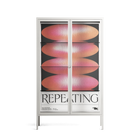 Repeating - Cabinet - Alexander Khabbazi - Chalk - Clear glass