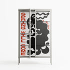Spring Will Come - Cabinet - Alexander Khabbazi - Chalk - Clear glass