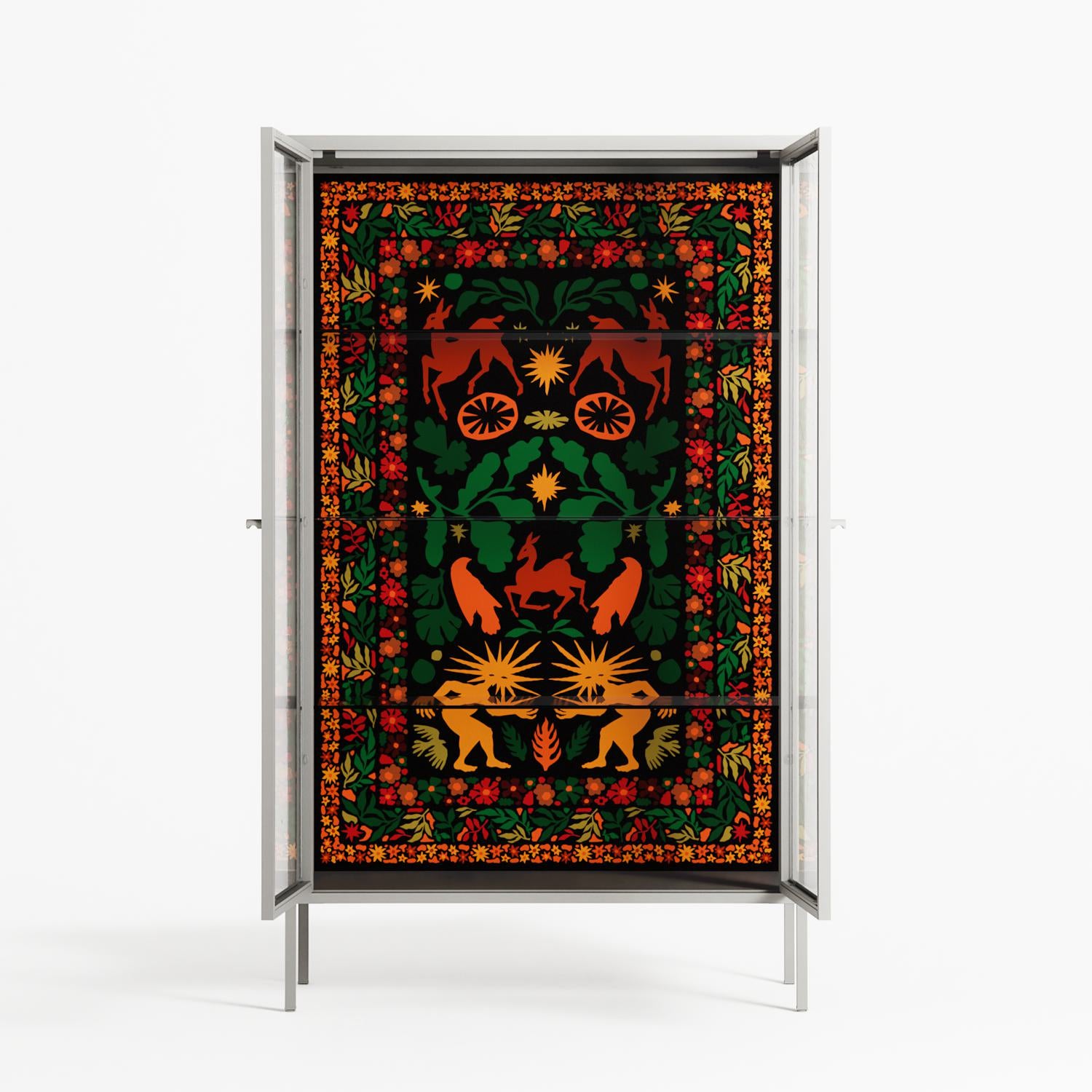 Sunbrother - Cabinet - Nick Liefhebber - Chalk - Clear glass