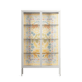 Sunbrother 3 - Cabinet - Nick Liefhebber - Chalk - Clear glass